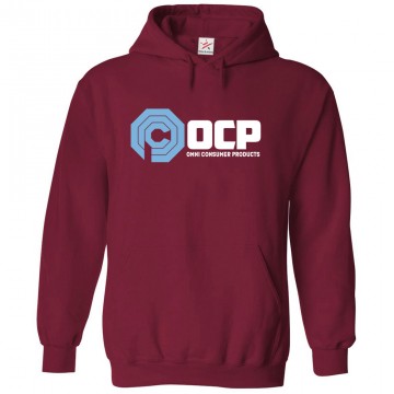 OCP Omni Consumer Products Classic Unisex Kids and Adults Pullover Hoodie for SCI-fi Movie fans